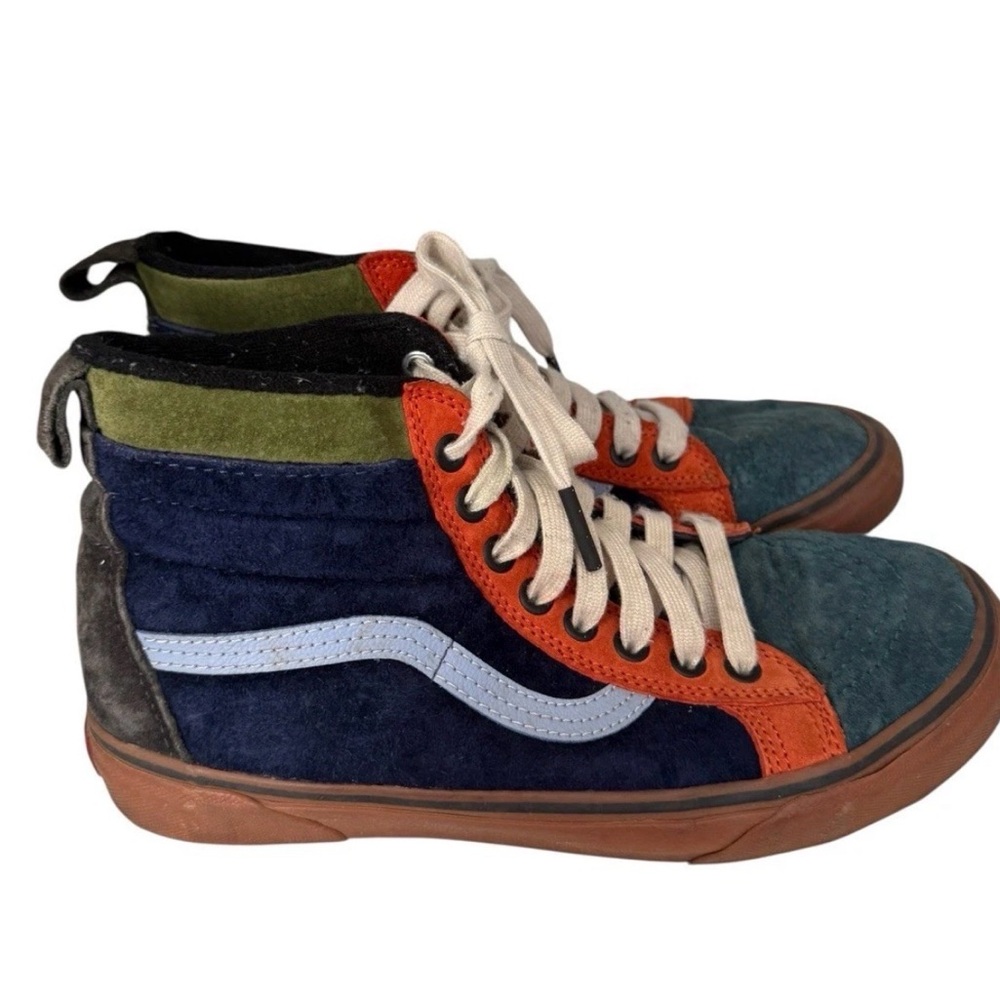 Vans SK8 HI MTE Sneaker Suede Medieval Multicolor High-Top Mens 7/Womens 8.5 - Picture 2 of 6